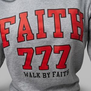 On Fire Gray Cotton Blend Apparel